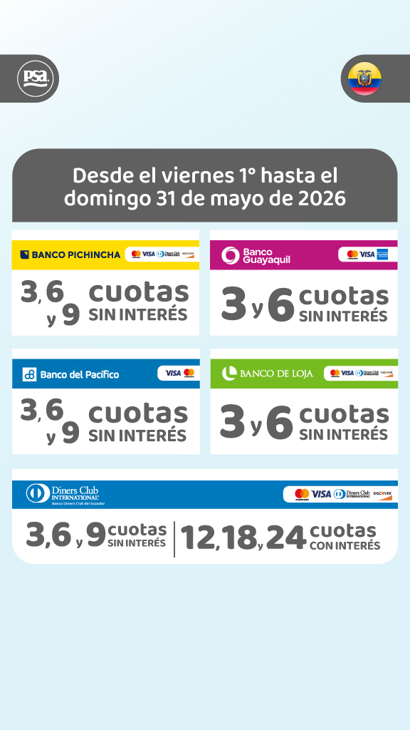Promociones vigentes 